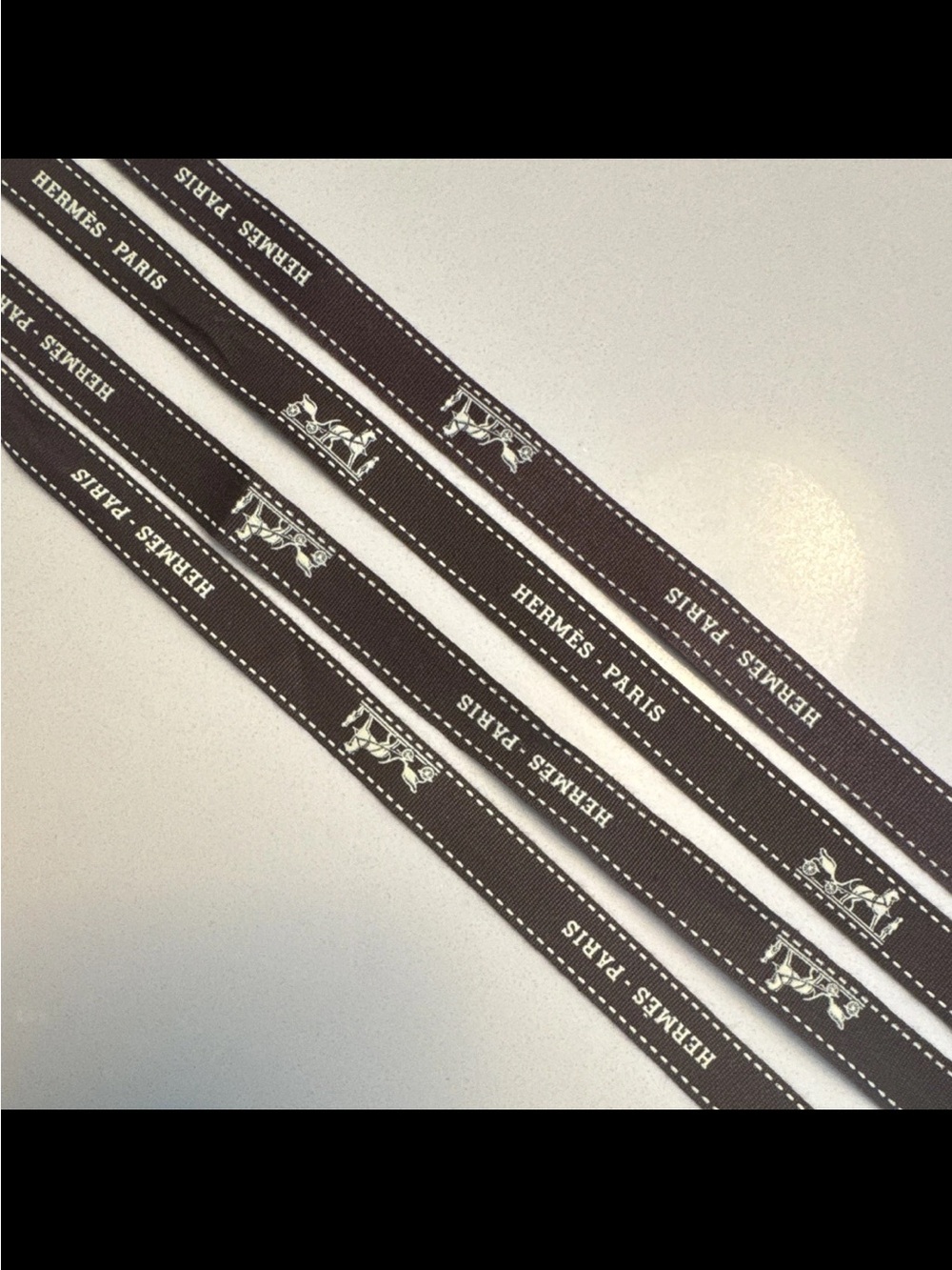 Hermes ribbon lot 4 pieces | ~8.75 yards